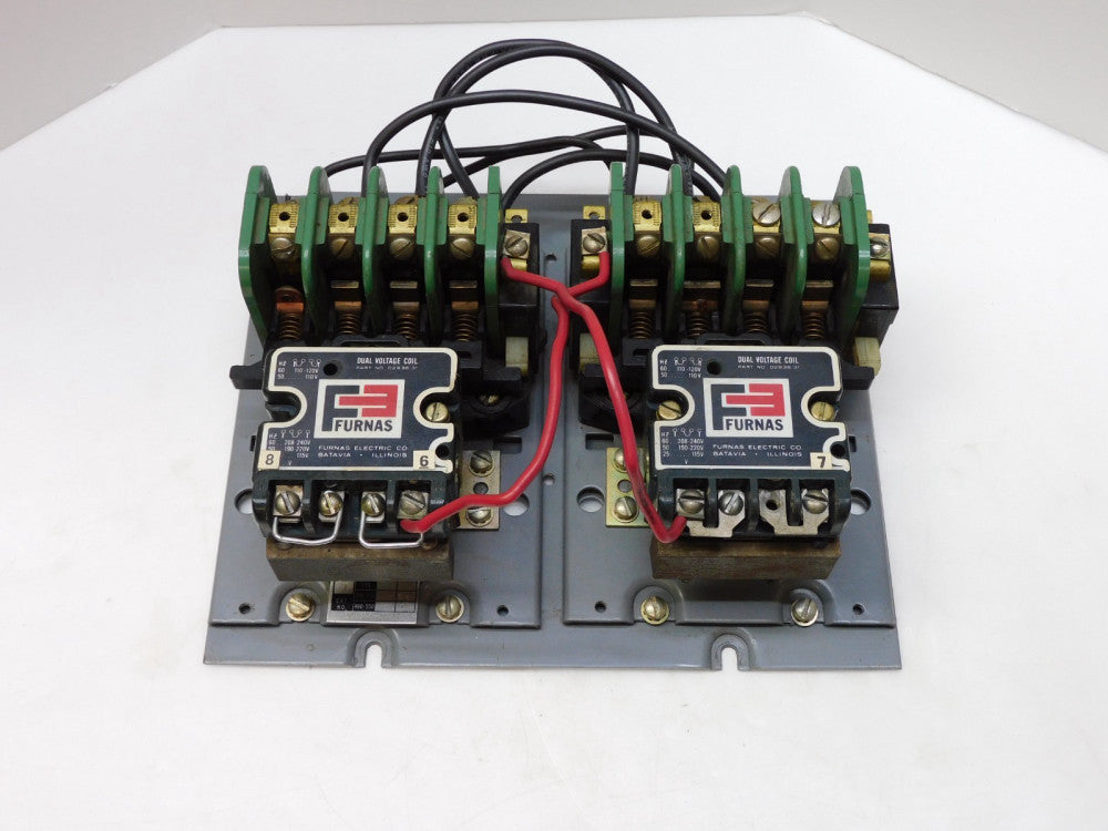 FURNAS 30DB32A2VA11 REVERSING STARTER SIZE 1 W/ DUAL VOLTAGE COIL 110-120V 60Hz