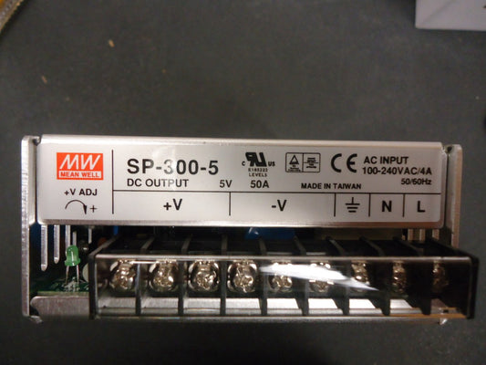SP-300-5 Meanwell Power Supply, single output 300W enclosed BRAND NEW!