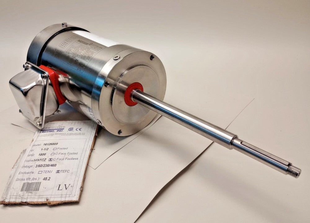 Sterling Electric 16126800 Used Motor 3ph 1.5hp XHY154PCZ03 1750rpm TEFC 145TCZ