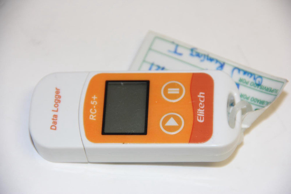 Lot of 9 ELITECH RC-5+ USB Temperature Data Loggers