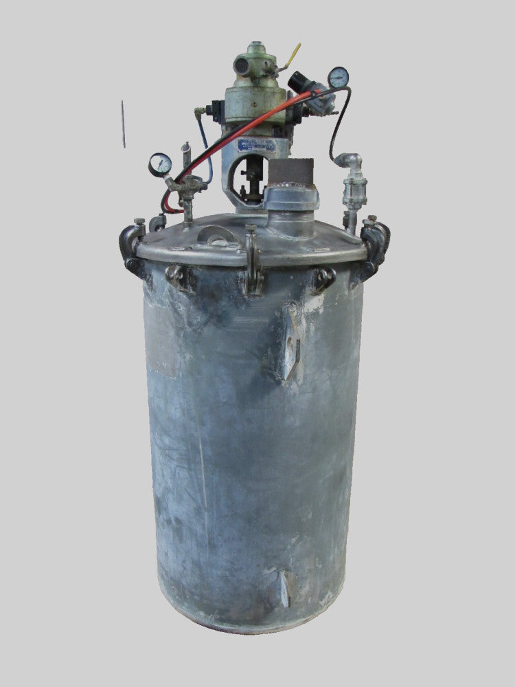 Silvan 70 Gal RMK-50-3 Stainless Pressure Paint Pot Pneumatic Mixer Tank 110 Psi