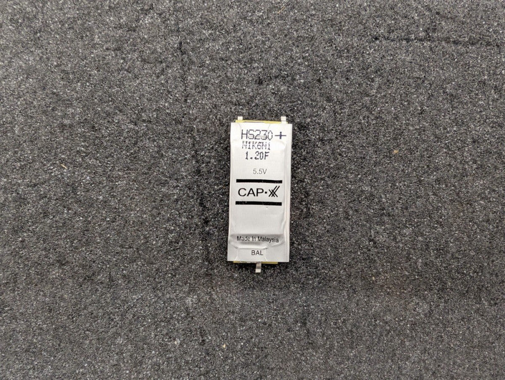 NEW, CAP-XX, HS230, DUAL CELL SUPERCAPACITOR