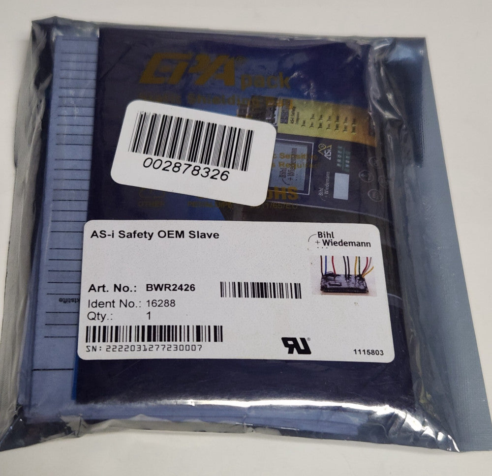 BIHL WIEDEMANN BWR2426 AS-I Safety OEM Slave Module 16288