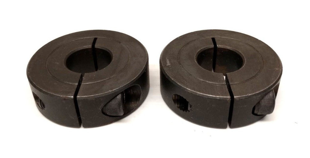 Climax Type 1C-075 One PC Shaft Collar Clamp 3/4" Bore Black Oxide (Pack Of 2)