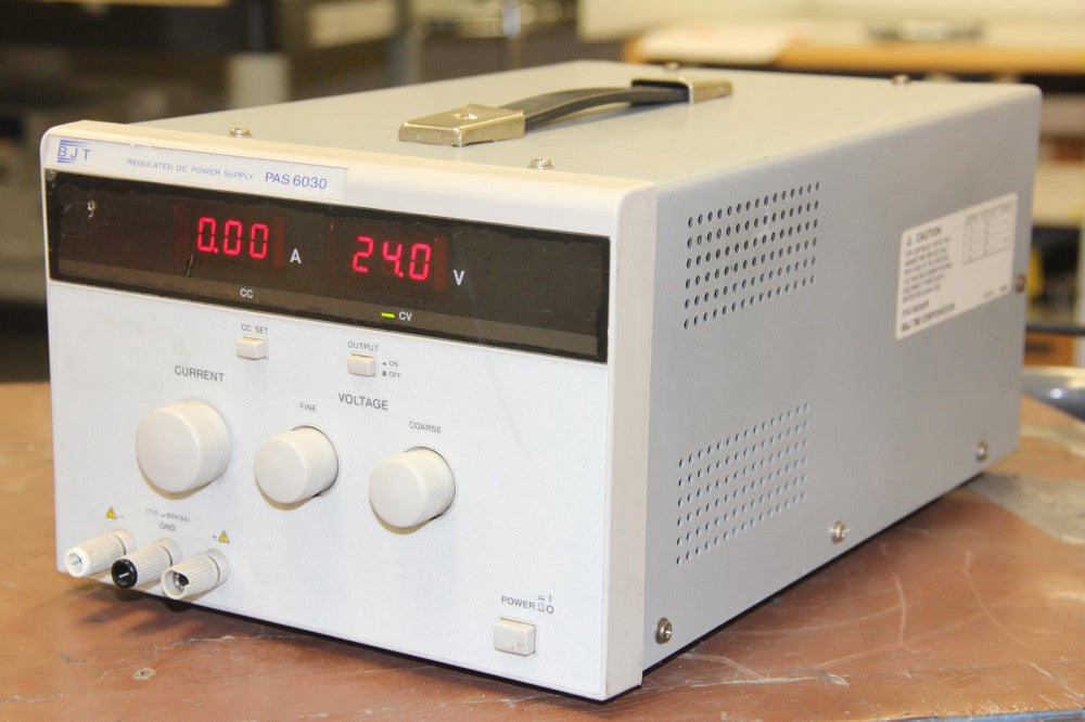 BJT PAS 6030 0-60VDC 0-30A Regulated DC Power Supply