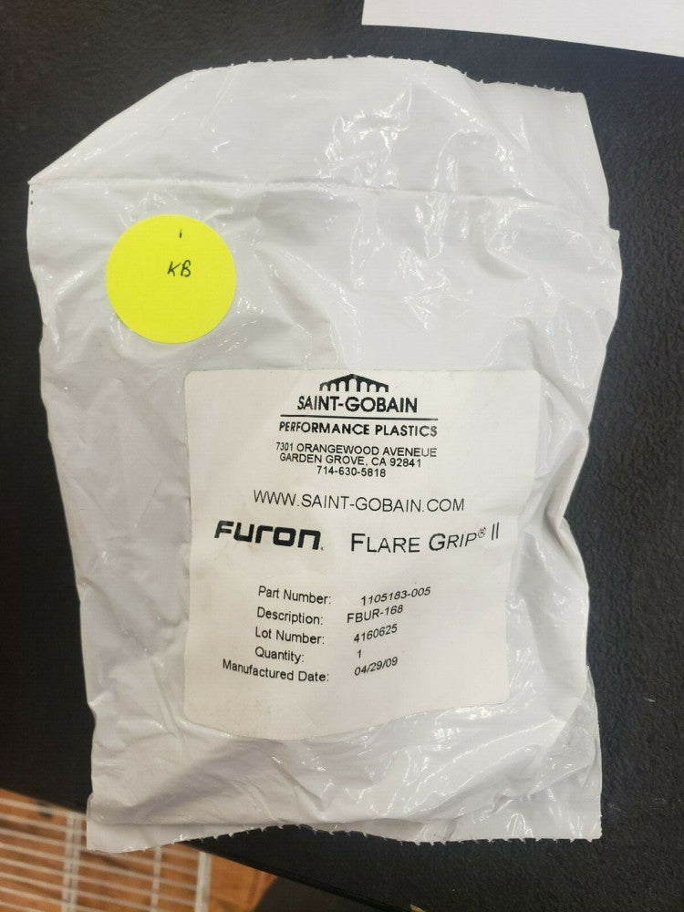 NEW, SAINT-GOBAIN, FBUR-168, Furon - Reducing coupling 1" weld x 1/2" weld PFA