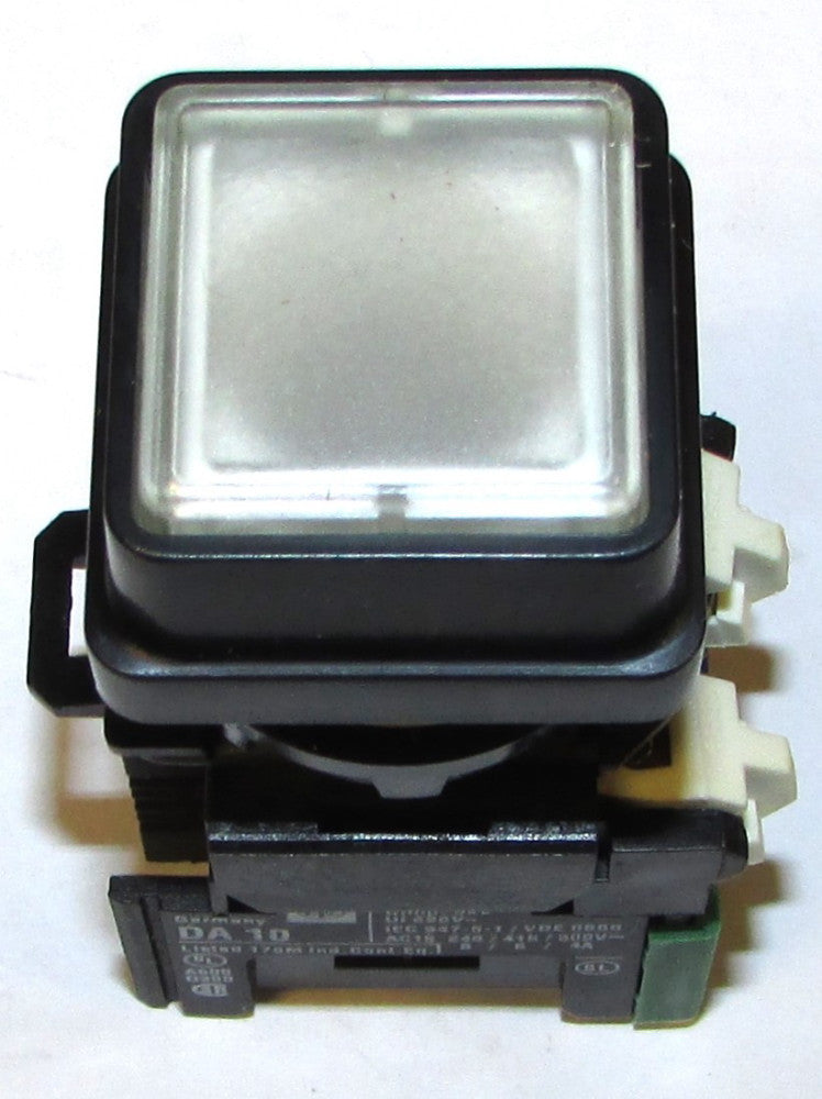 SQUARE D TELEMECANIQUE 9001 D1Y3WSW03M01 Clear Square Push Button Pilot Light