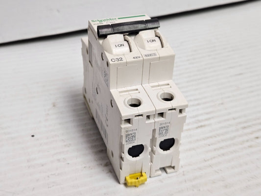 SCHNEIDER ELECTRIC CIRCUIT BREAKER IC60N C32A 32 A AMP 2P 2 POLE 400V