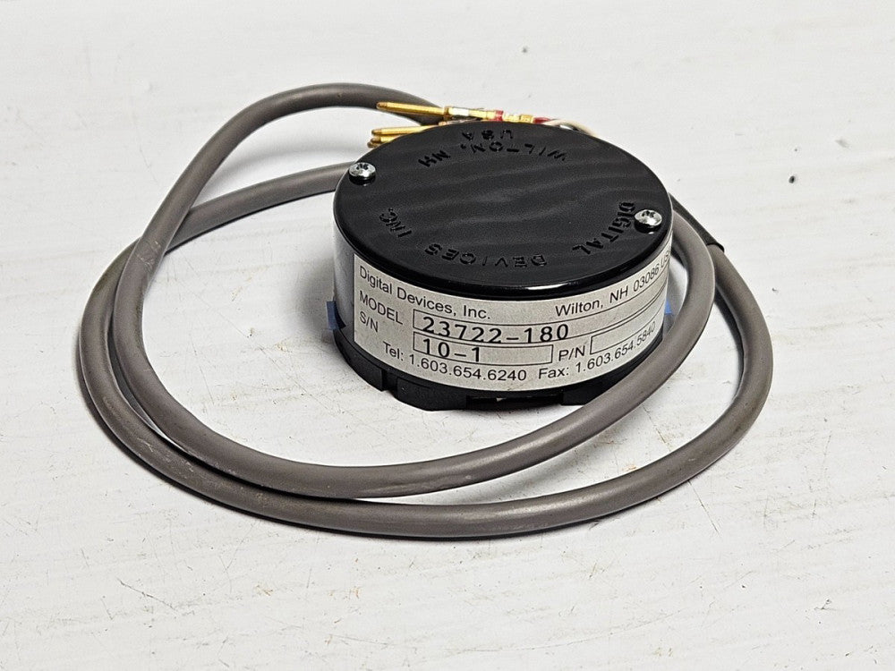DIGITAL DEVICES OPTICAL ENCODER 23722-180 23722180 - USED