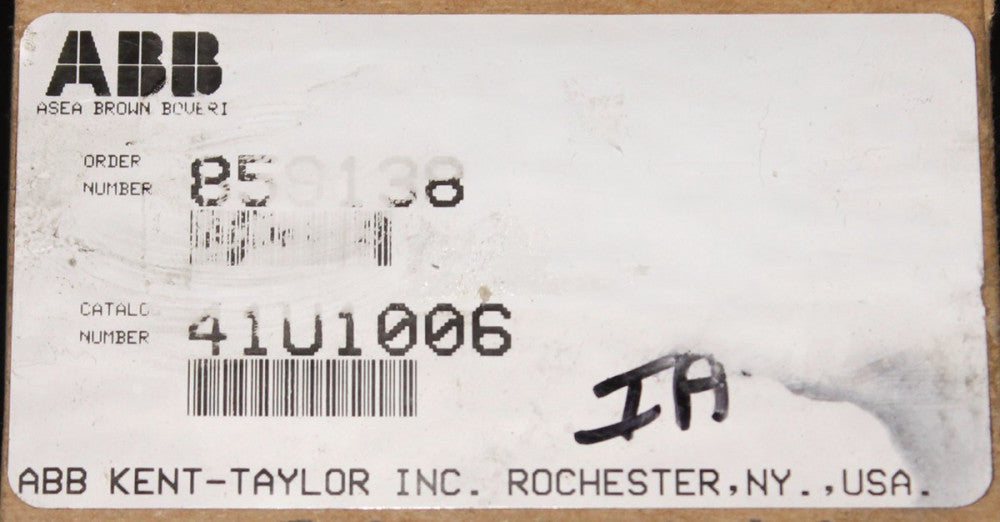 ABB 41U1006 Auto Manual Eletro Pnuematic Switch 14P3330 440R 155S751 TAYLOR GAGE