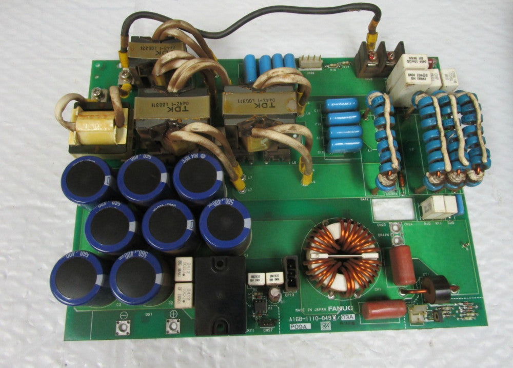 Fanuc Control Board A16B-1110-0490/03A A16B-1110-0490