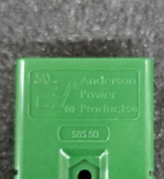 New, Anderson Power Pro, PSBS50GRN-BK, HOUSING SBS50 FP CHEM RES GREEN, Lot of 6