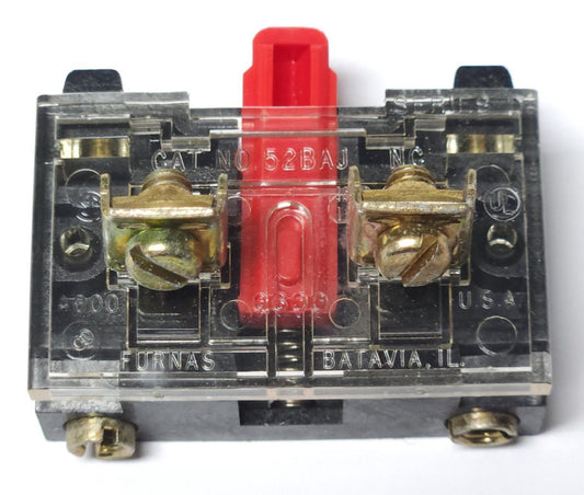 FURNAS SIEMENS 52BAJ Pushbutton Contact Block NC A600 Q600