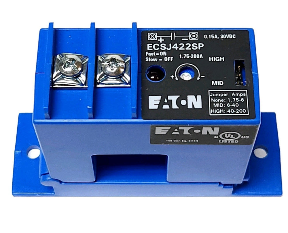 EATON CUTLER HAMMER ECSJ422SP Split Core AC Current Switch W/Range Select