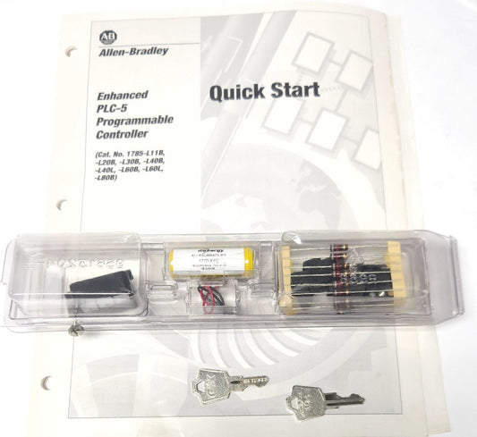 ALLEN BRADLEY 1785 L60B Enhanced PLC-5 Programmable Controller KIT Quick Start