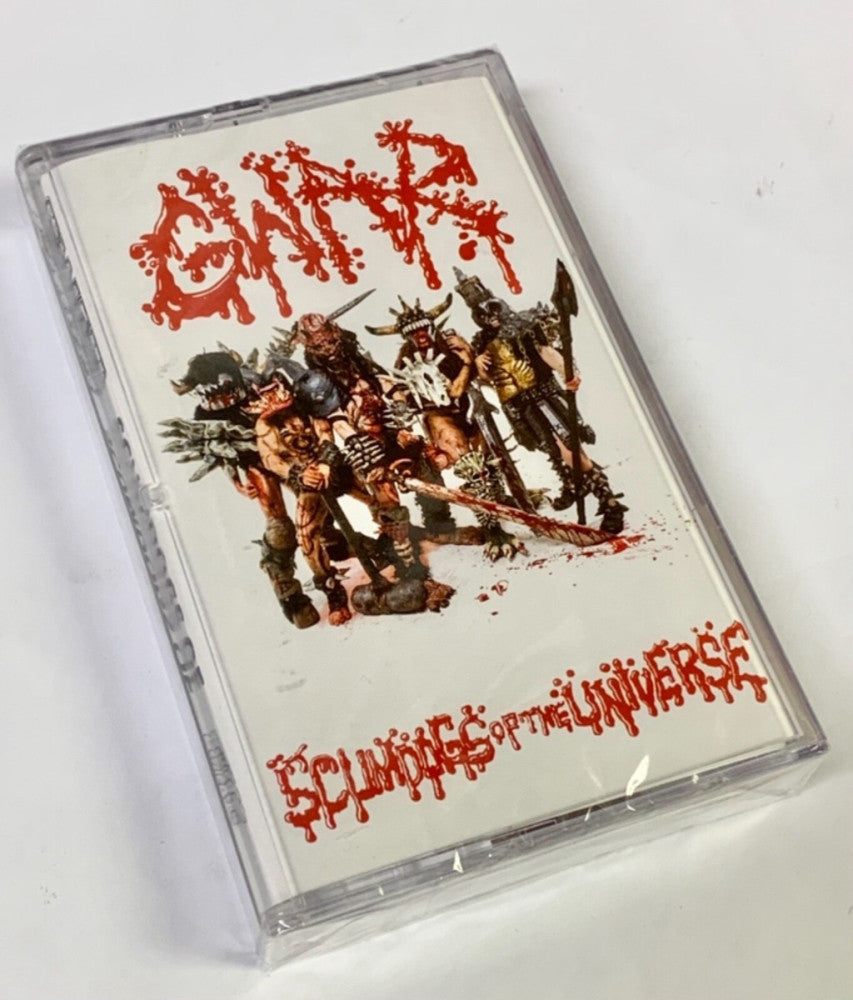 GWAR Limited RED Edition Scumdogs Of The Universe Cassette Tape 