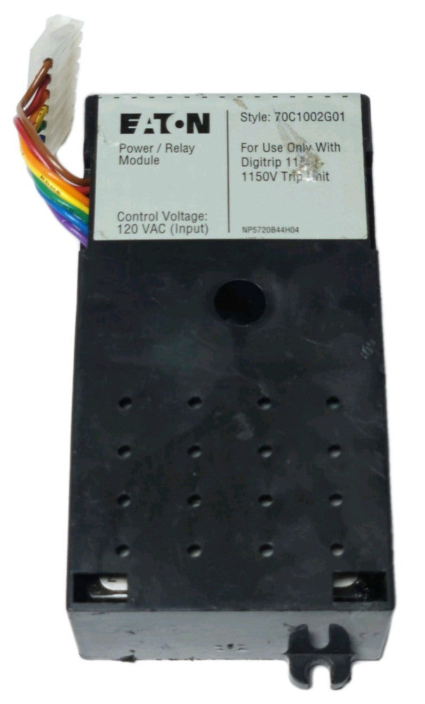 EATON CUTLER HAMMER 70C1002G01 MAGNUM DIGITRIP Power Supply Relay Module 120 VAC