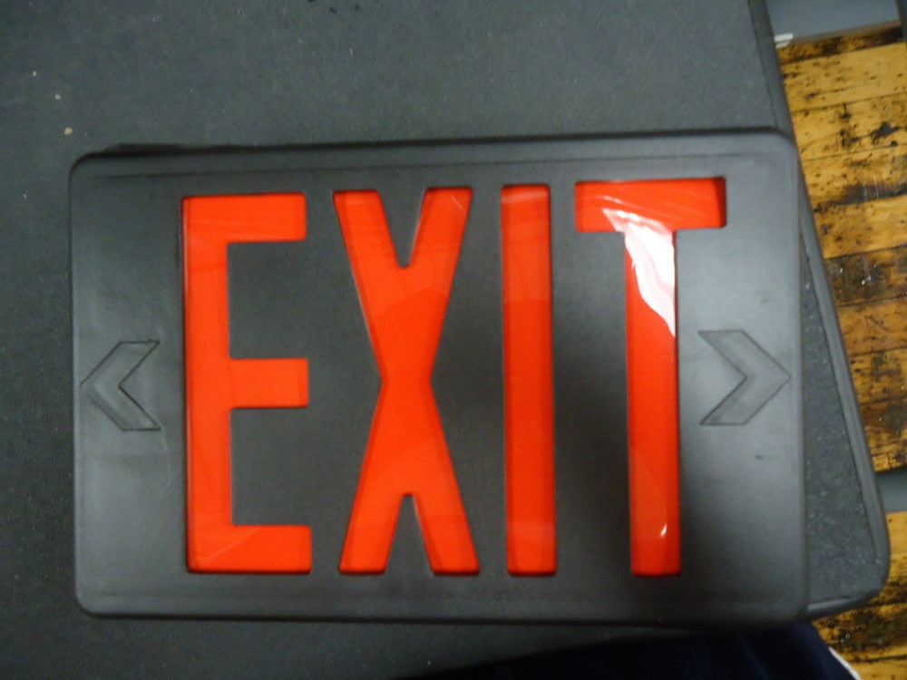 XTU2RB Best Lighting Red Exit Lighting Fixture (120VAC only) BRAND NEW!