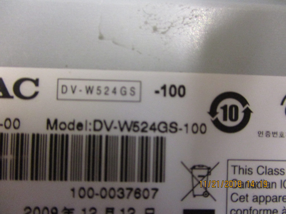 DV-W524GS-100 TEAC DVD +/- RW Dual Layer - SATA Burner Drive BRAND NEW!