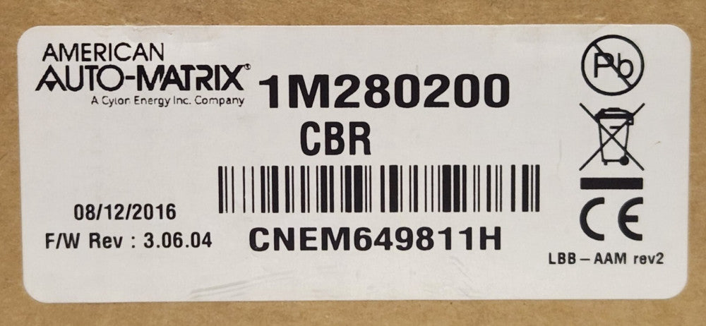 AMERICAN AUTO MATRIX 1M280200 CBR CNEM649811H CYLON Energy Controller