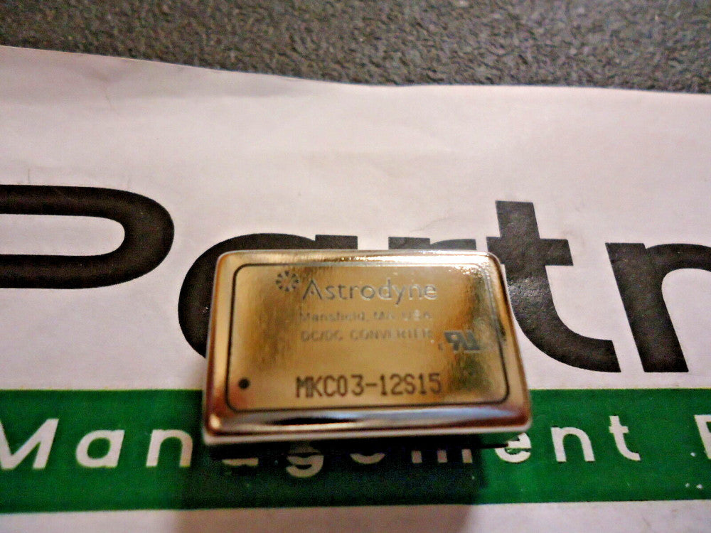 Brand New! MKC03-12S15, Astrodyne, Encapsulated Power Supply