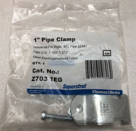 Superstrut Z703-1EG 1" Pipe Clamp