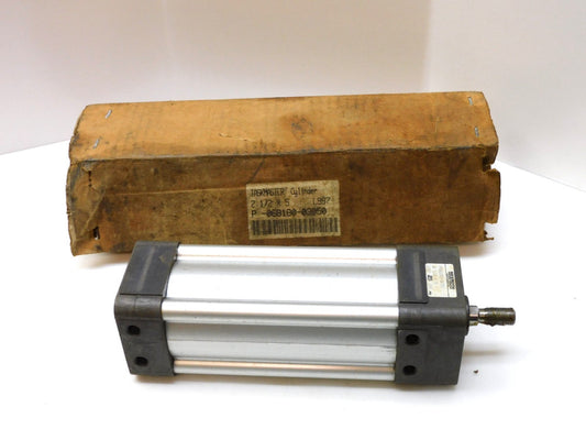 REXROTH P-068180-03050 2-1/2" X 5" TASKMASTER PNEUMATIC CYLINDER P68180-3050