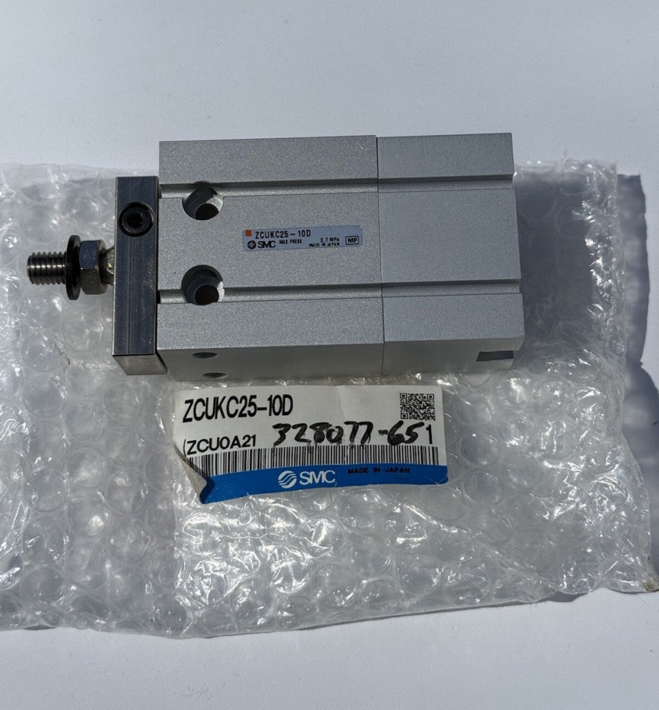 SMC ZCUKC25-10D Free Mount Compact Cylinder *Unused New