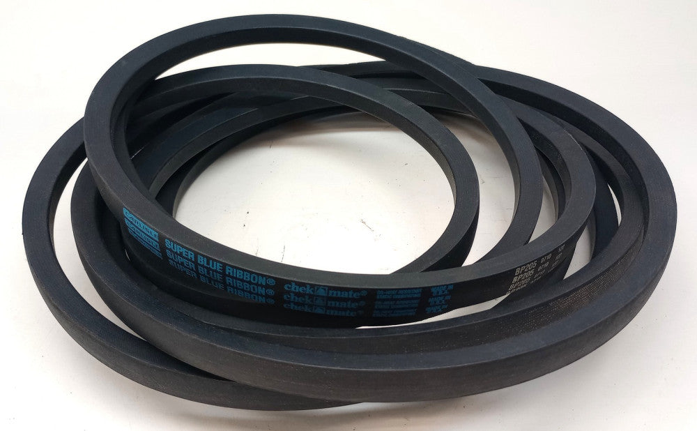 Carlisle BP205 V-Belt Super Blue Ribbon Chekmate 5/8" Top Width 3/8" Thick