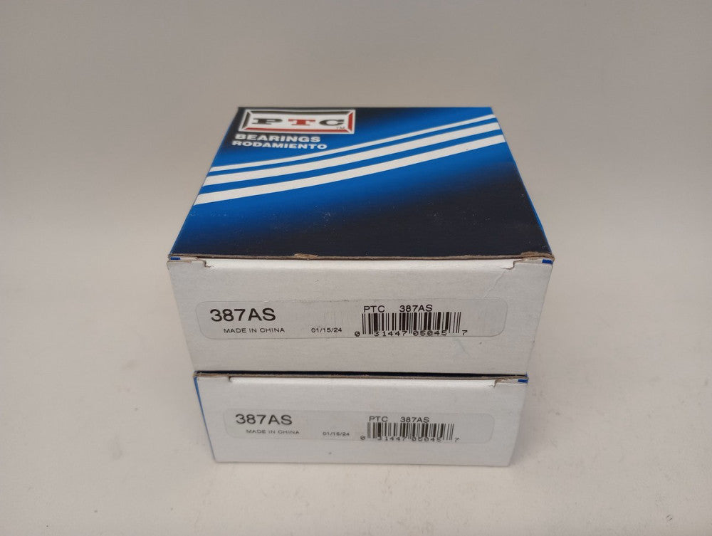 PTC 387AS Tapered Roller Bearing Cone PT387AS 2.250" Bore (Pack of 2)