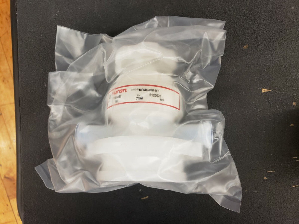 NEW, SAINT-GOBAIN, UPM3-988-MT, 3 way UPM Multi Turn, Valve 1/2" sanitary ends