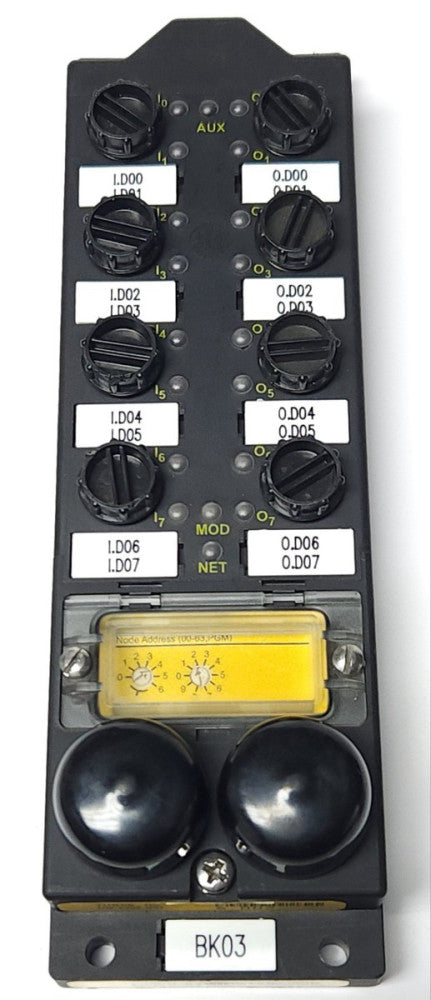 TURCK FDNL S08081 MM Digital DeviceNet I/O MODULE 8 INPUT 8 OUTPUT
