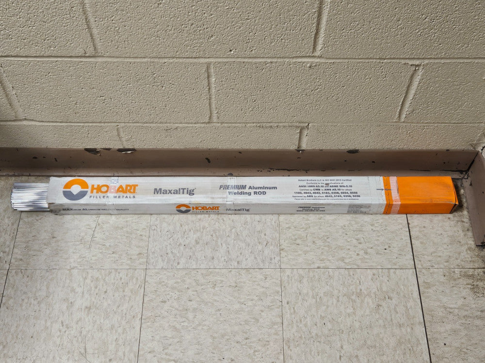 153Pcs 6.6Lbs Hobart ER5356 Welding Rod 1/8" X 36" New