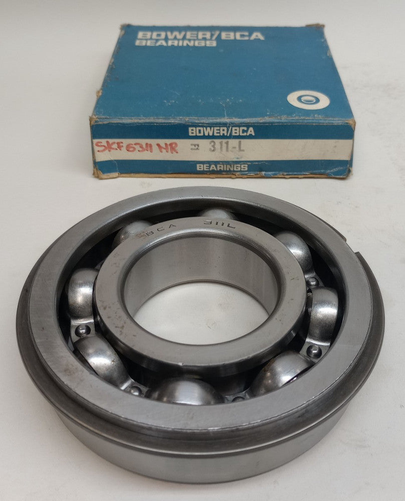 Bower BCA 311-L Ball Bearing Deep Groove 55 x 120 x 29mm 311L With Snap Ring