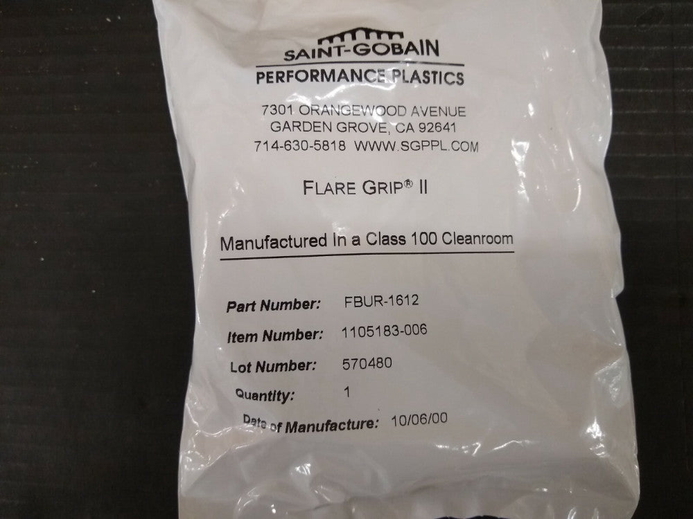 New, Saint-Gobain, FBUR-1612, 3/4" X 1" Fuse Bond Union Reducer