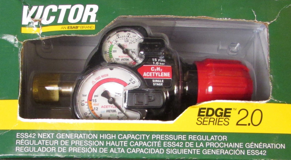 VICTOR Edge Series 2.0 Acetylene Regulator ESS42 15 300 0781 3603
