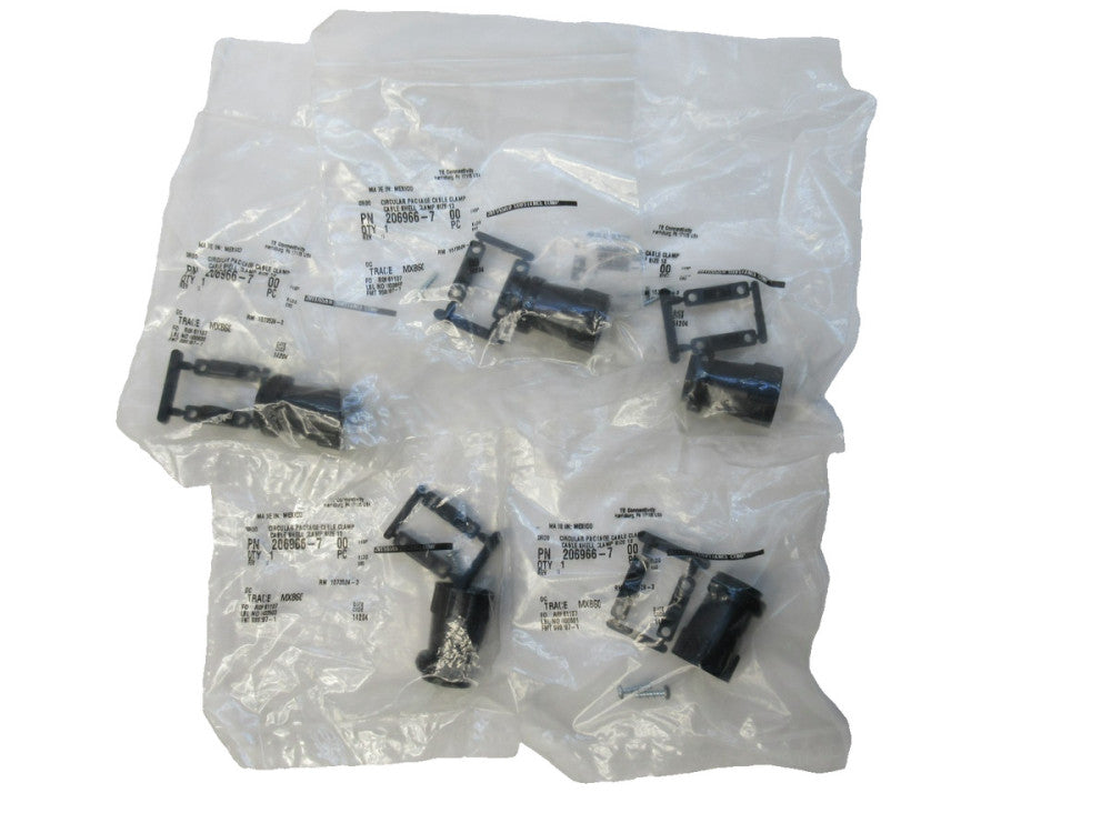 (NEW - Lot of 5) TYCO / AMP 206966-7 , 2069667 Cable Clamp