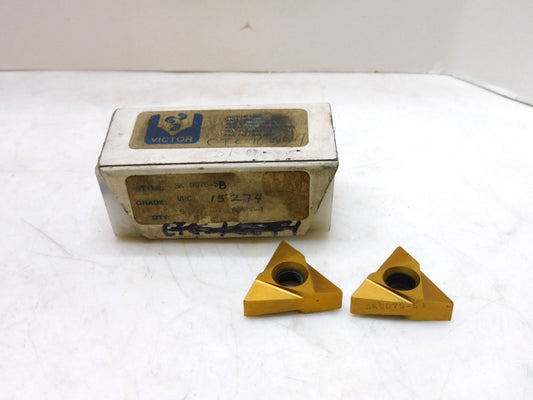 VICTOR SK 9075-5B , VPA Carbide Insert Lot of 2