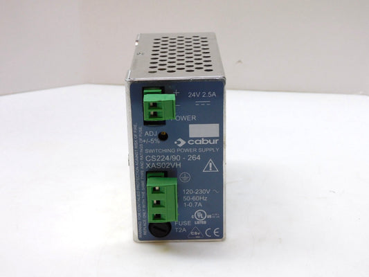 CABUR CS224/90-264 POWER SUPPLY XAS02VH 120-230V 50/60Hz 1-0.7A 24V 2.5A