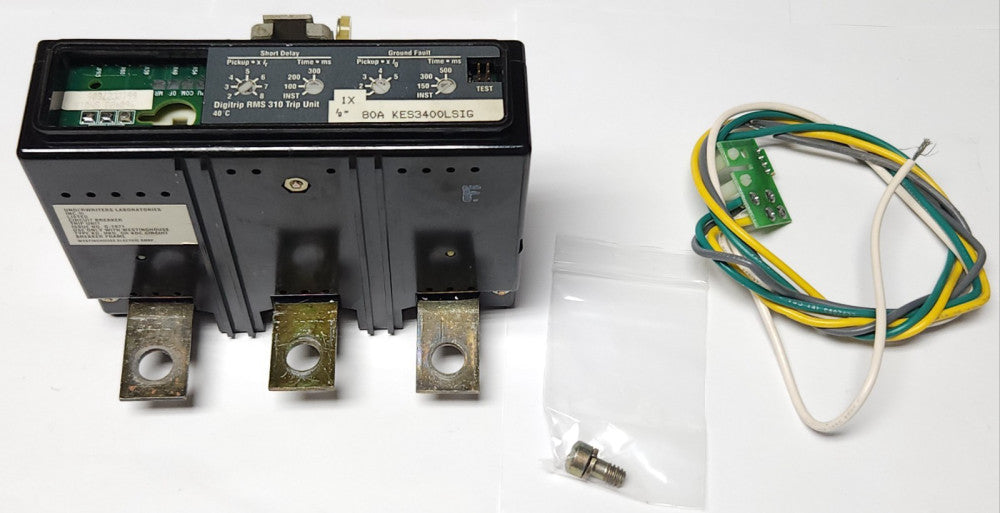 EATON CUTLER HAMMER KES3400LSIG K Frame 400 AMP Ground Fault TRIP Unit 1482D07G0