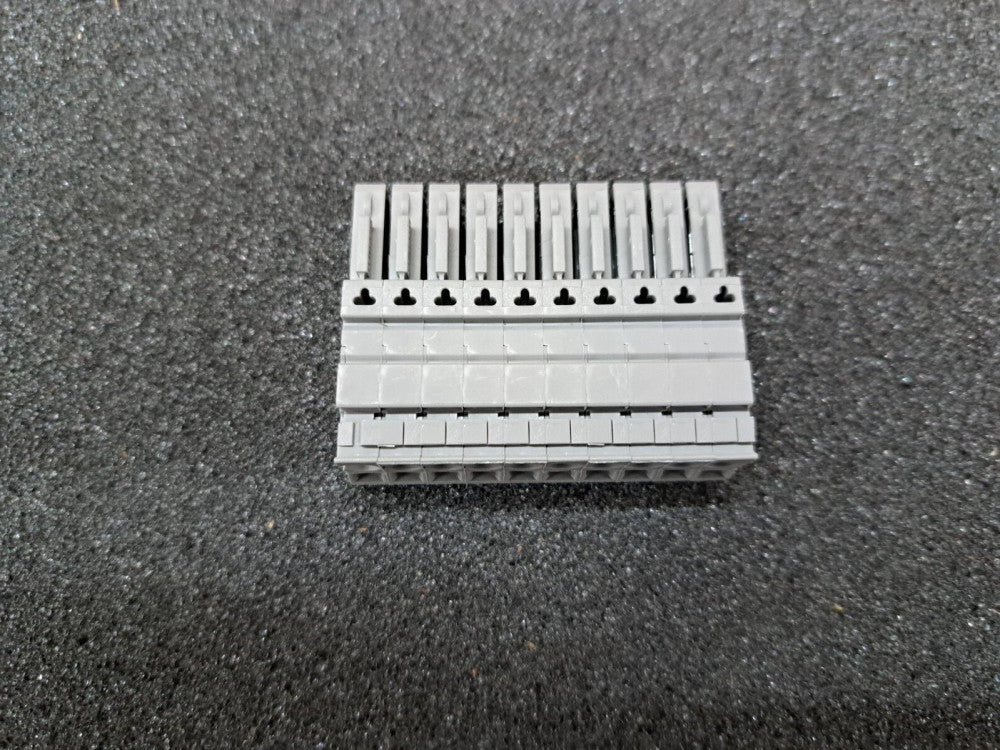 New, Phoenix Contact, 3210703, TERM BLOCK PLUG 10POS STR