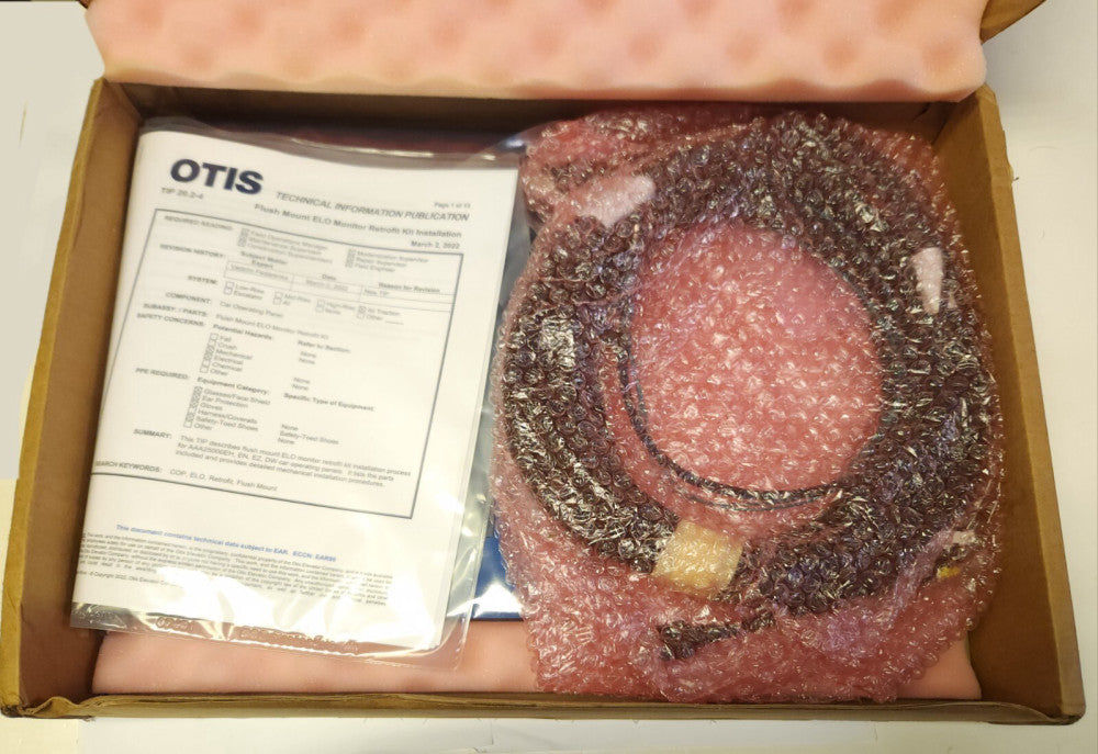 SEALED OTIS ELO AAA29501AS1 Flush Mount ELO Elevator Monitor E998098 Retrofit