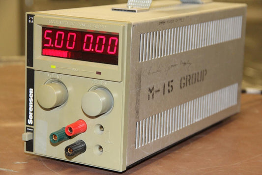 SORENSEN 7-6 0-7V 0-6A Regulated DC Power Supply