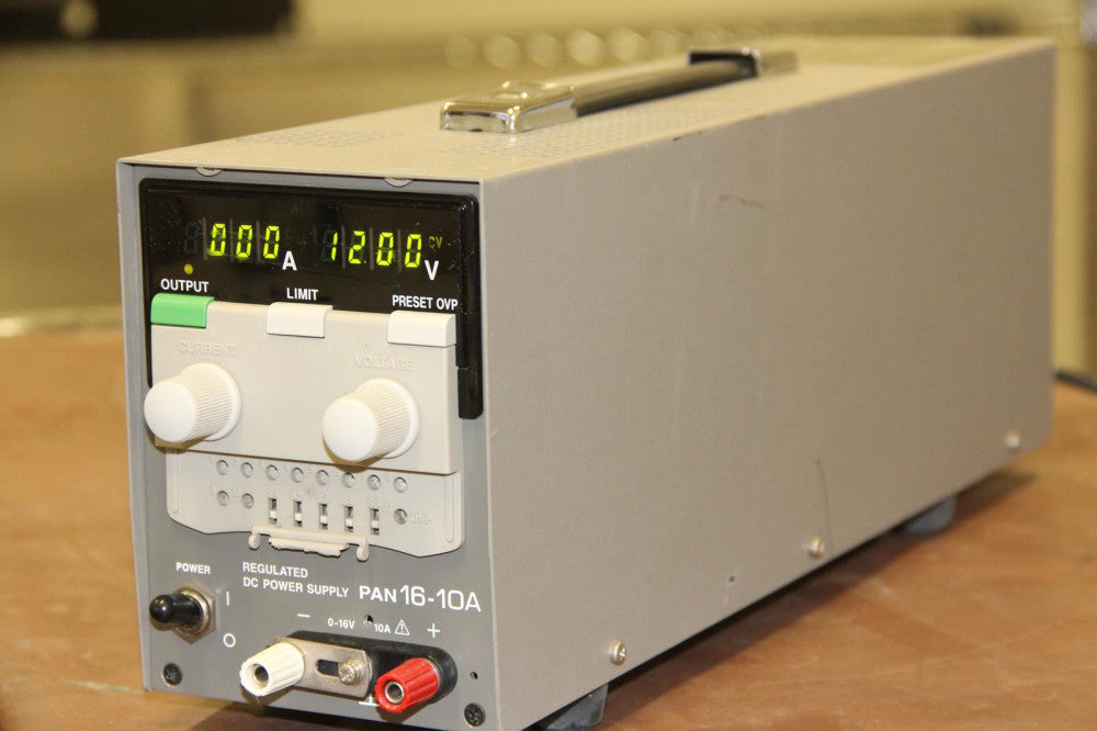 KIKUSUI PAN16-10A 0-16V 0-10A Regulated DC Power Supply