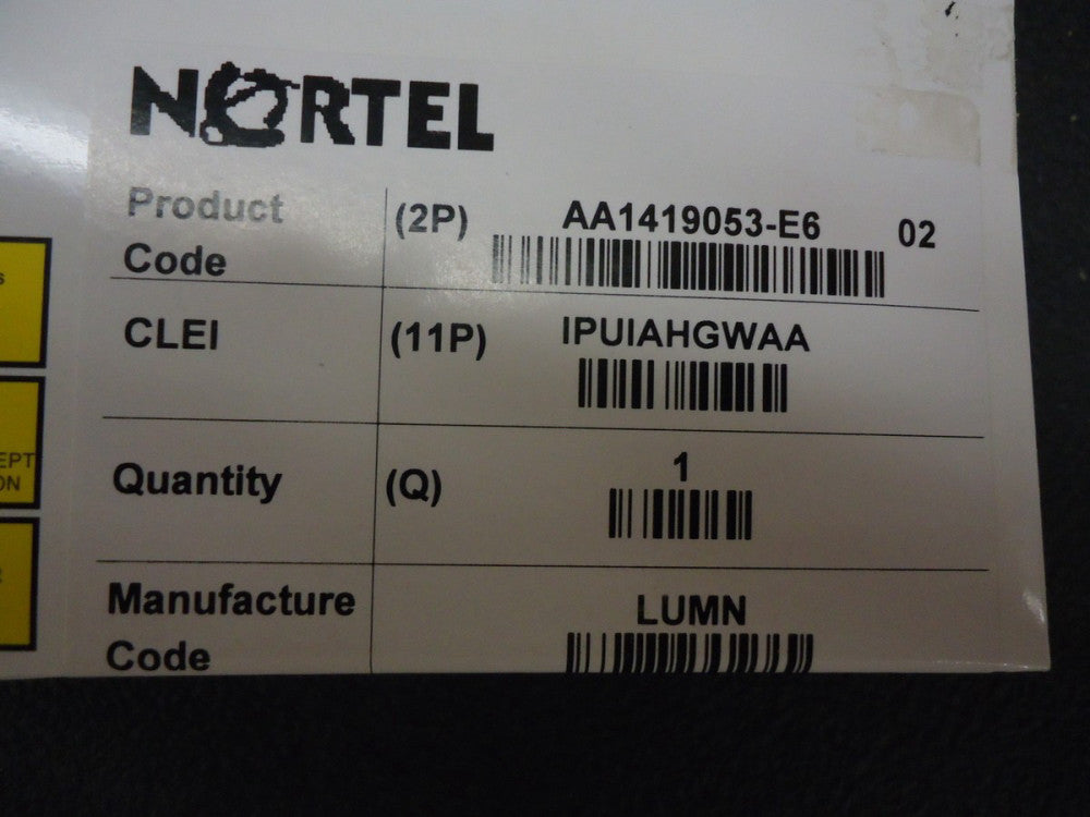 AA1419053-E6 NORTEL NETWORKS 1-PORT 1000BASECWDM SMALL FORM FACTOR BRAND NEW!