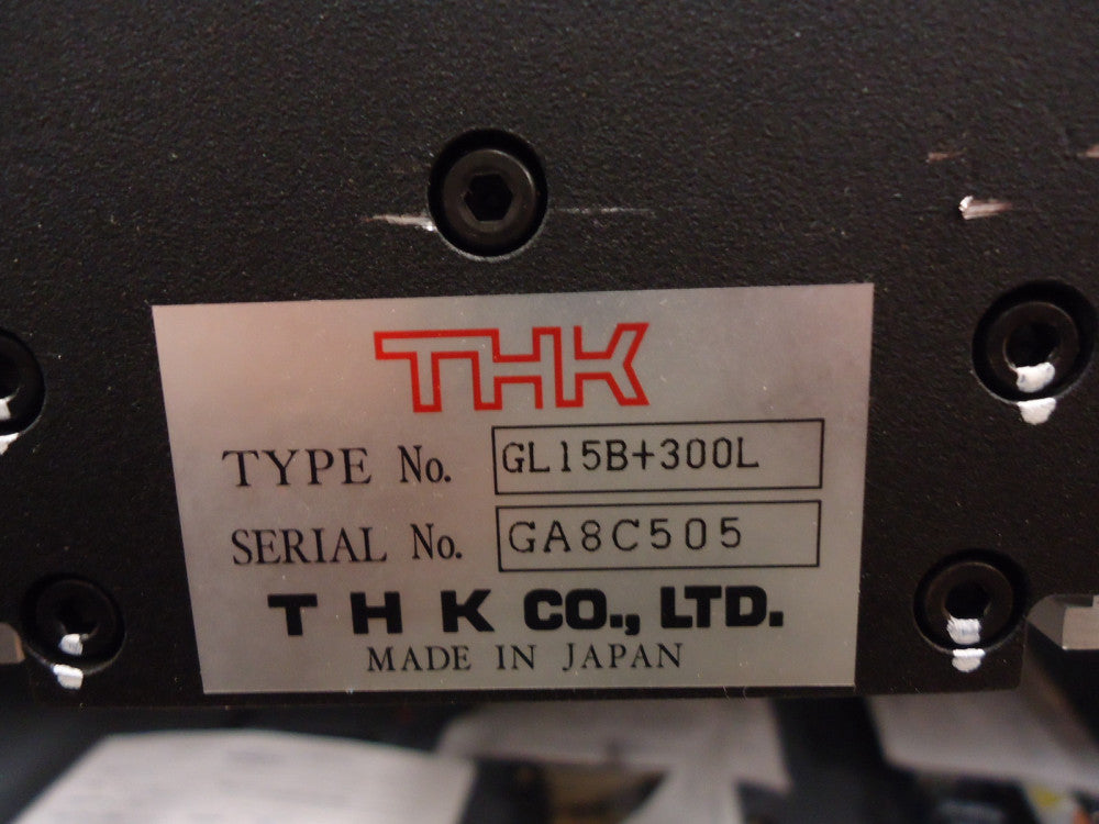 GL15B+300L, THK, THK GL15B+300L LINEAR ACTUATOR, USED!