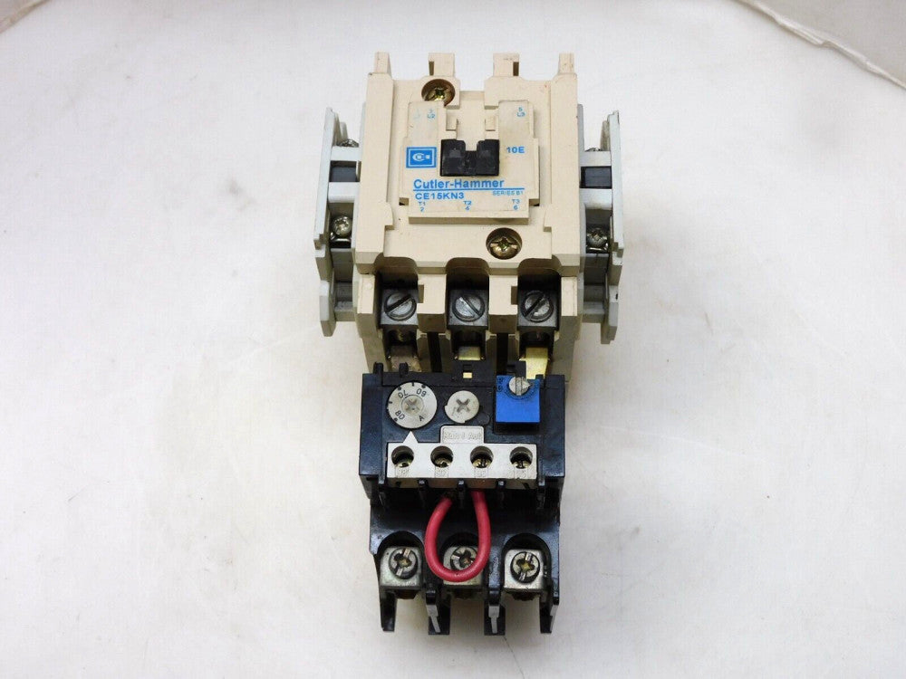 CUTLER HAMMER CE15KN3 SER B1 STARTER C316KNA3 60-80A TRIP C320KGS1 (2)