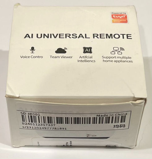 TUYA LQ Y06 AI Universal Smart Infared Remote Control SD IR001