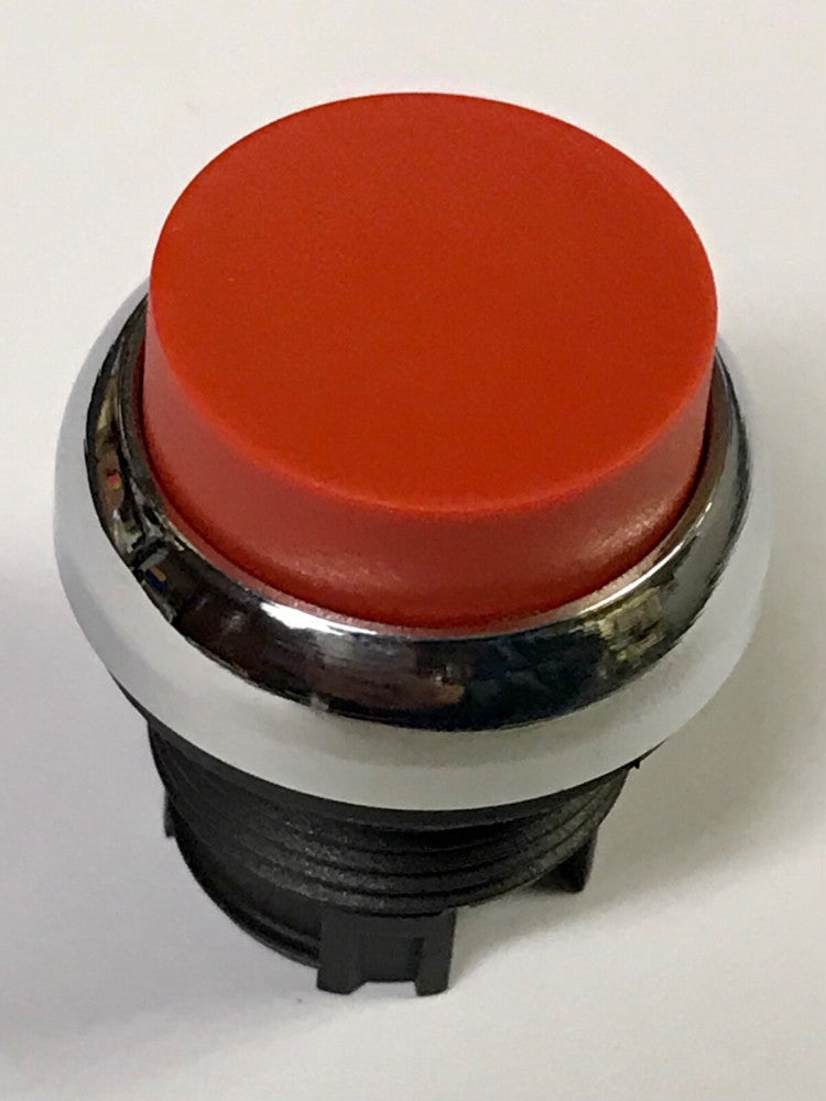 EATON M22M DH R Red Pushbutton Operator Extended Head 22mm Metal Bezel M22M-DH-R