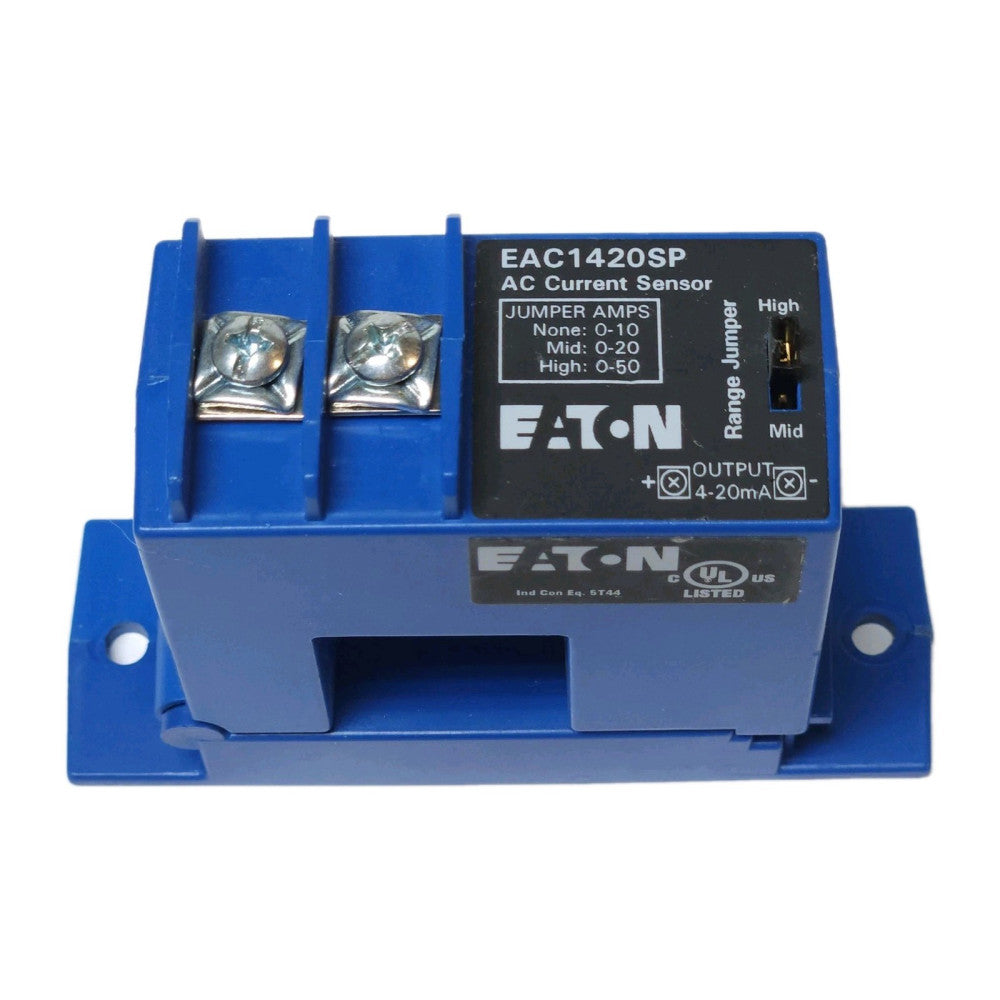 EATON CUTLER HAMMER EAC1420SP Split Core AC Current Sensor 0-50A/4-20MA 24 VDC